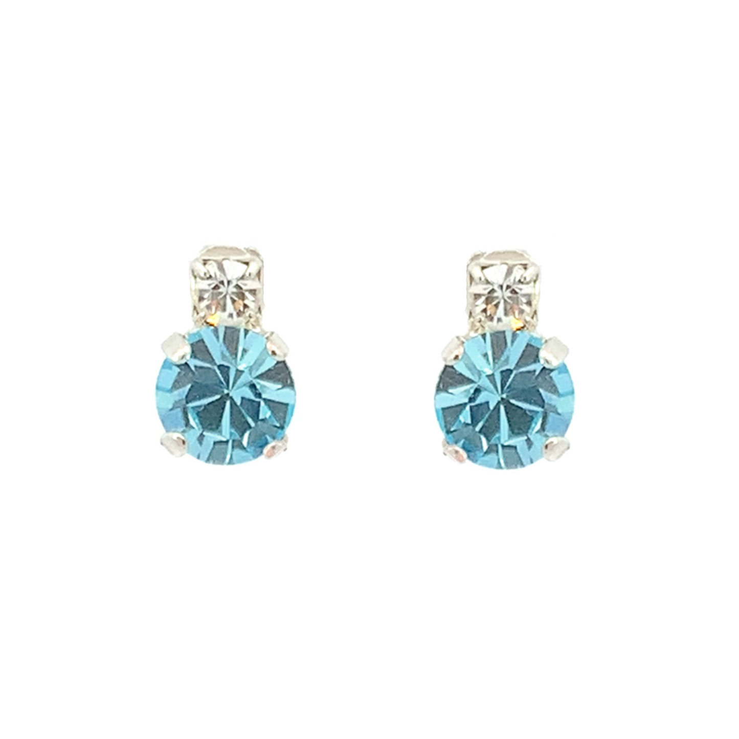 Aquamarine Stud Earrings