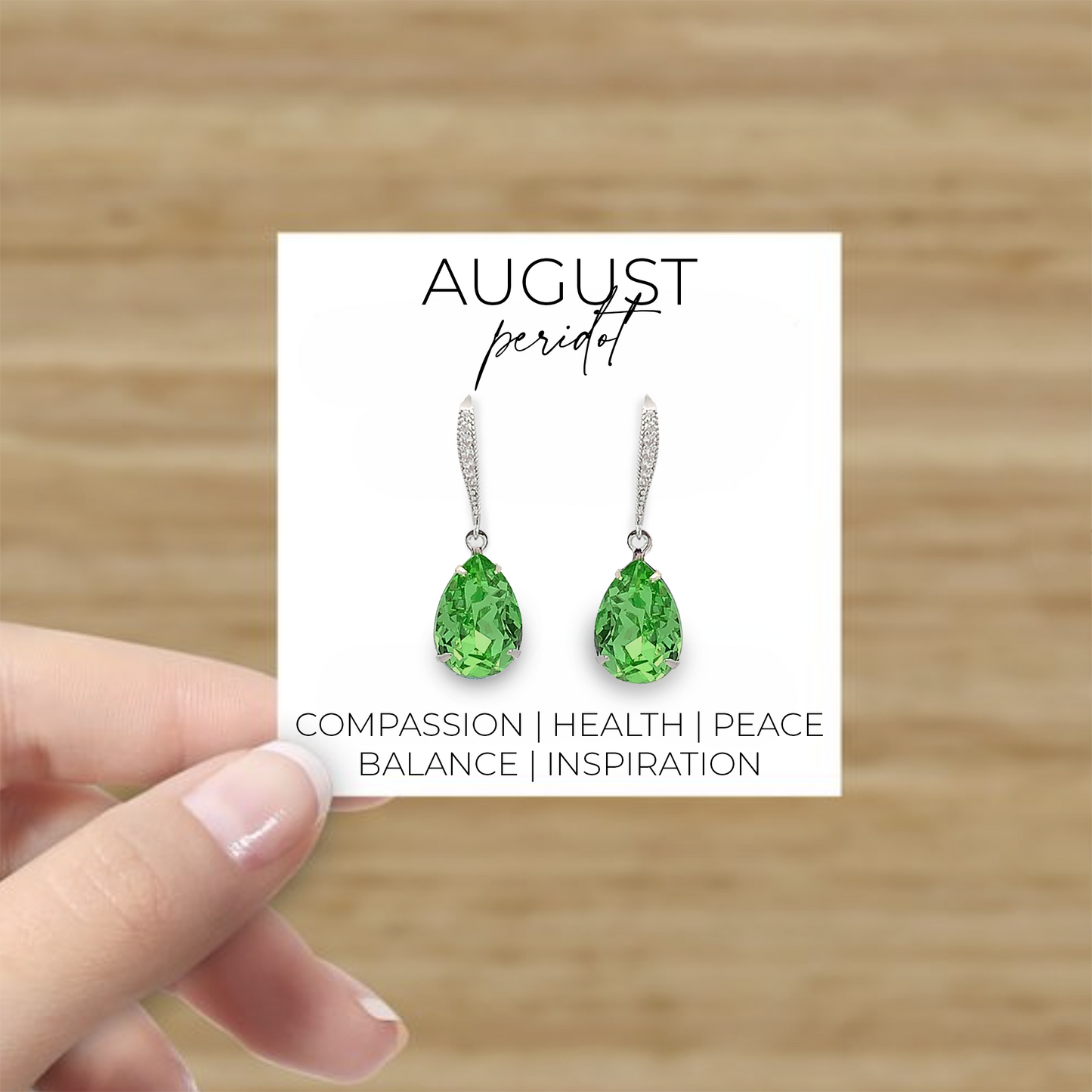 August Presentation Card