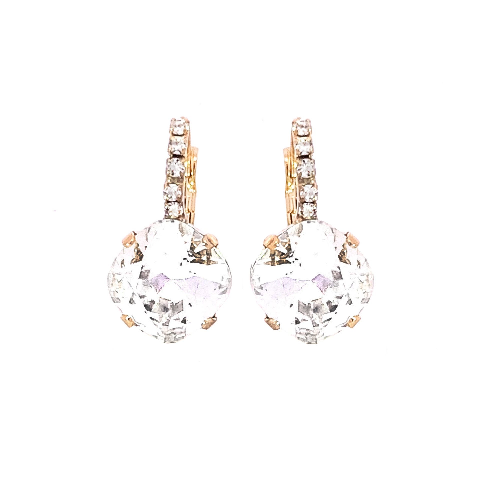 statement cushion cut bridal earrings gold