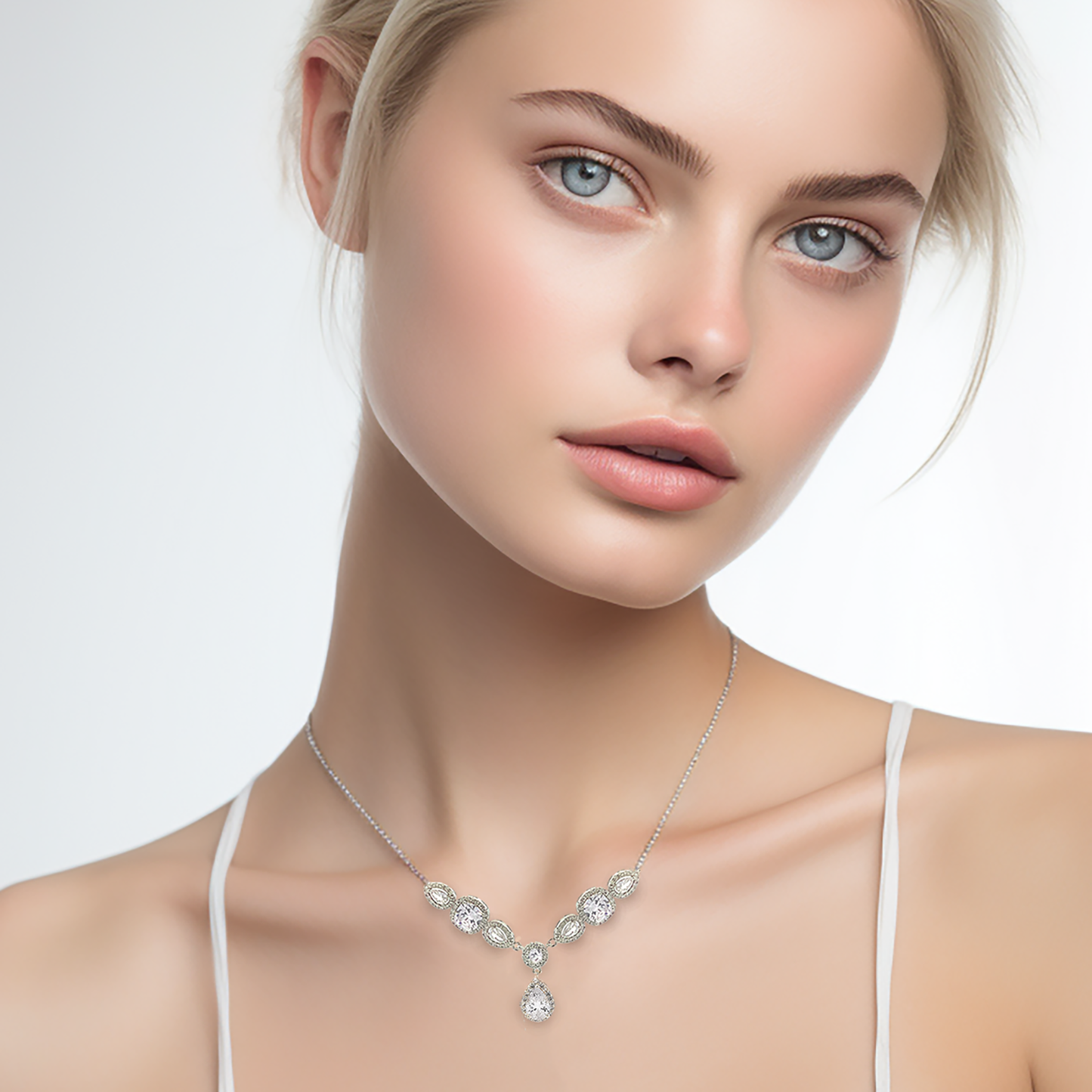 Gianna Statement Wedding Necklace