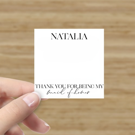 Custom Presentation Card
