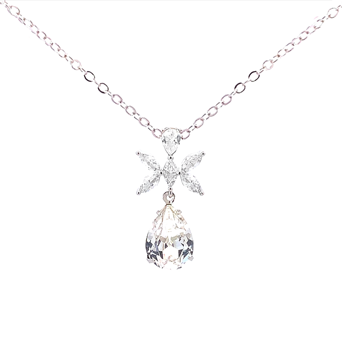 Diamond Mariposa Necklace