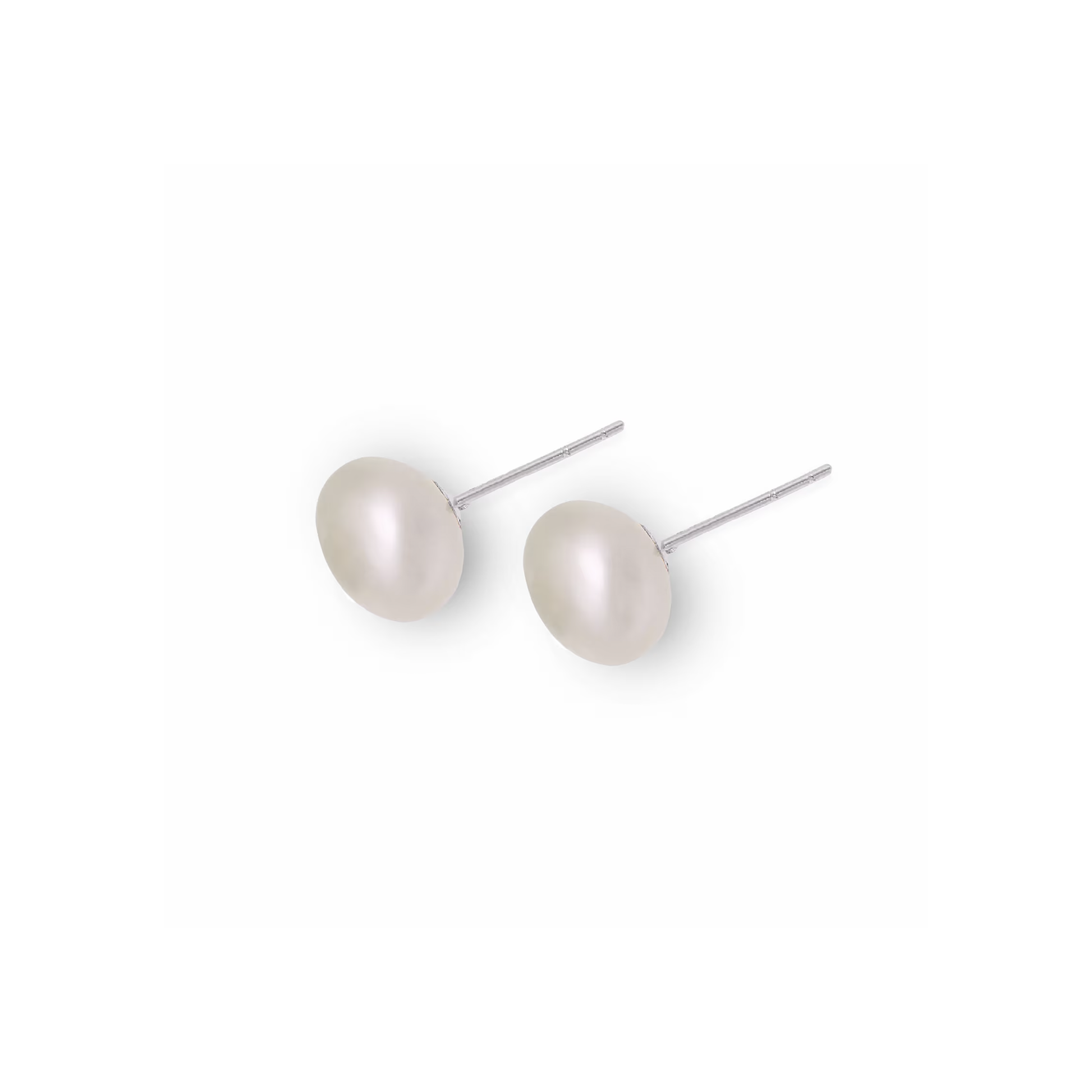 pearl stud earrings