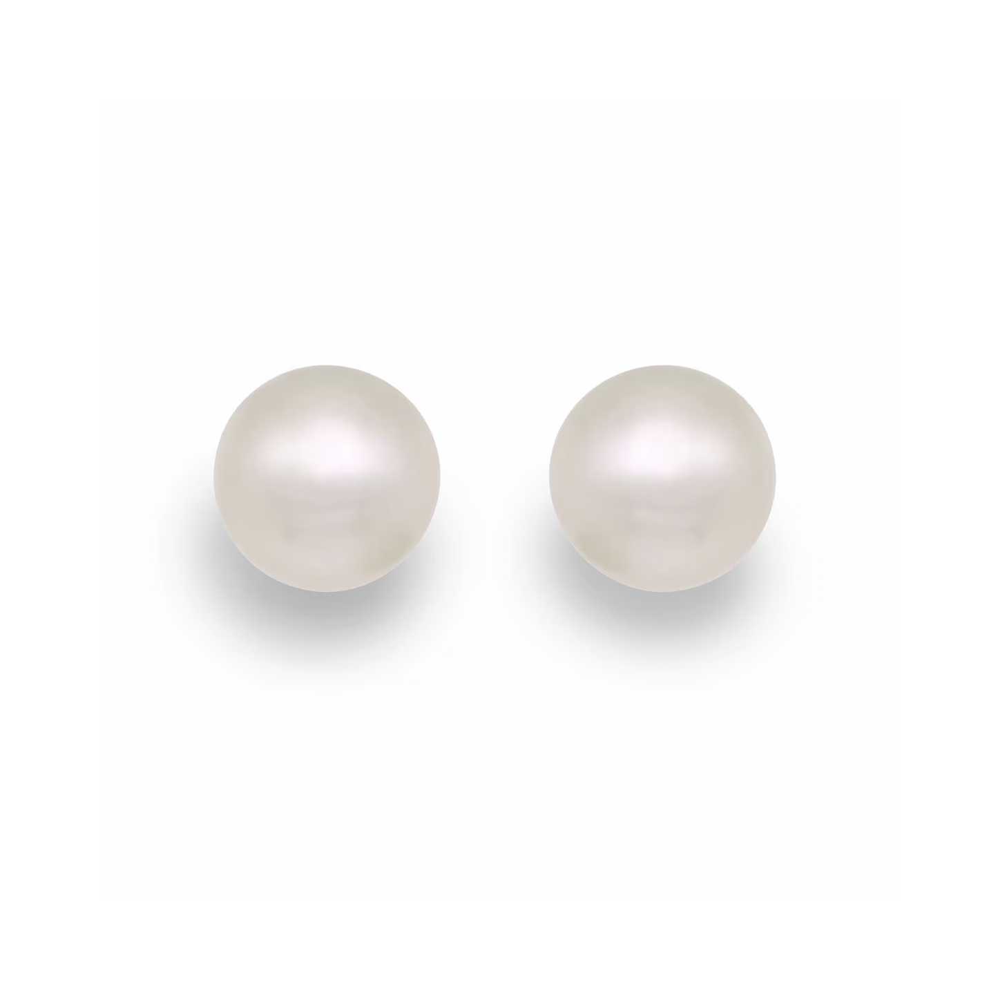 pearl stud earrings