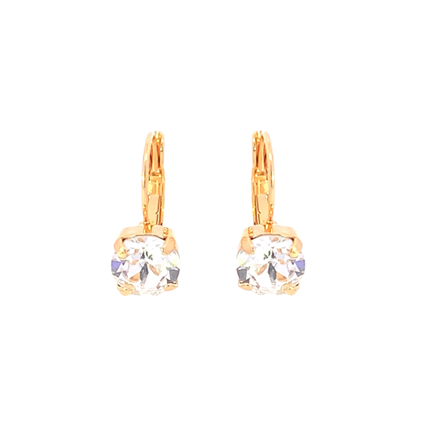 Diamond Crystal Drop Earrings