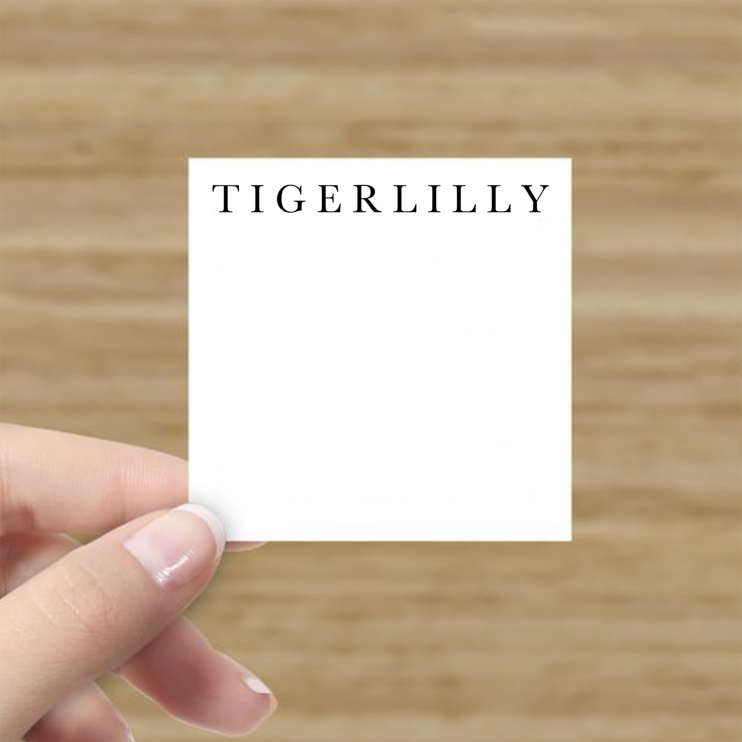 October Presentation Card