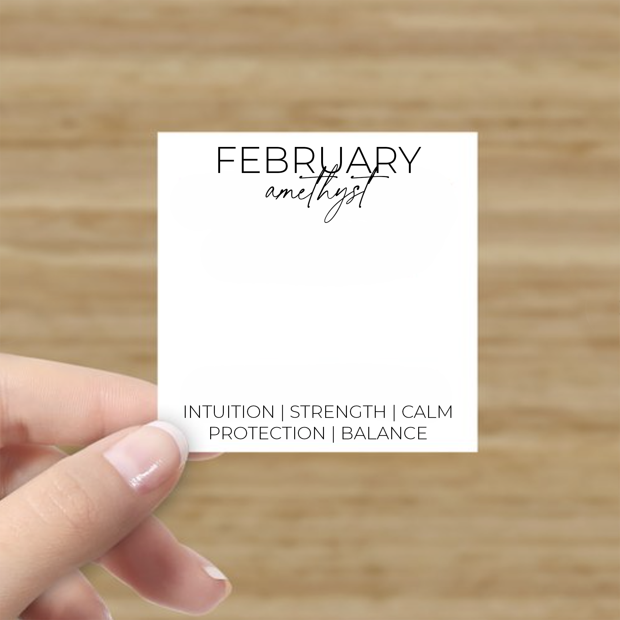 February Content. Card February Presentation Card – TigerlillyJewelry