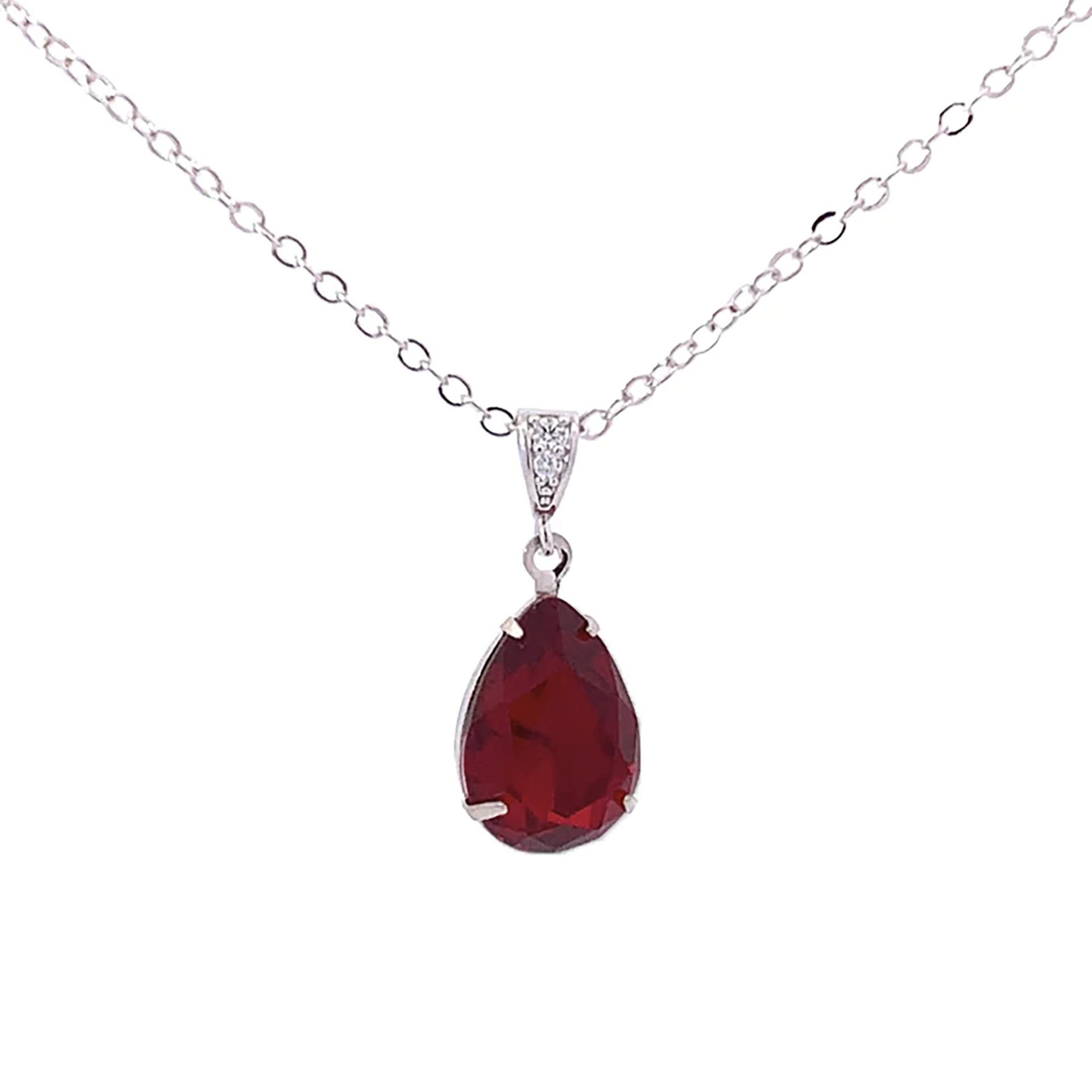 ネックレス・チョーカー [LAN ARCHIVE_official][1113] Clear Stone Necklace Clear Faceted Crystal Choker Necklace. For Sale at Ruby Lane